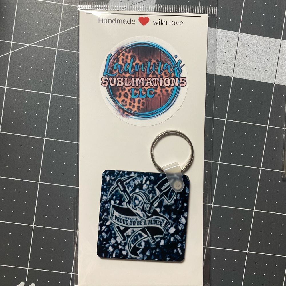 Coal Miner - Key Chain